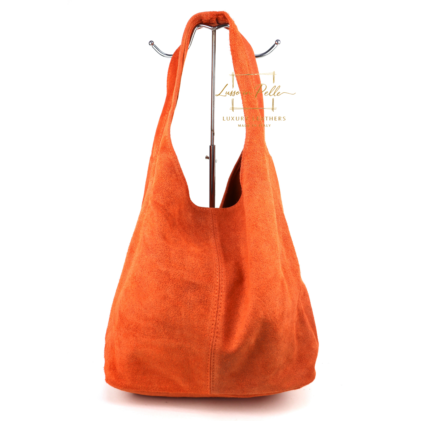 Cali Genuine Suede Hobo Slouchy Shoulder Bag