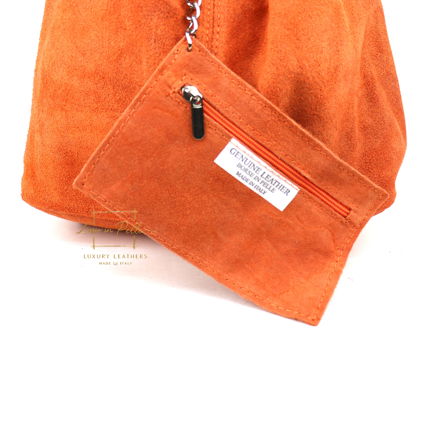 Cali Genuine Suede Hobo Slouchy Shoulder Bag