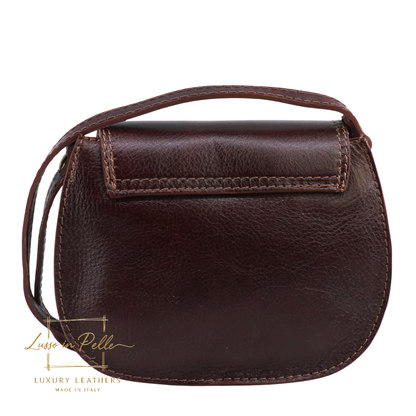 Cora Vintage Small Leather Crossbody Bag