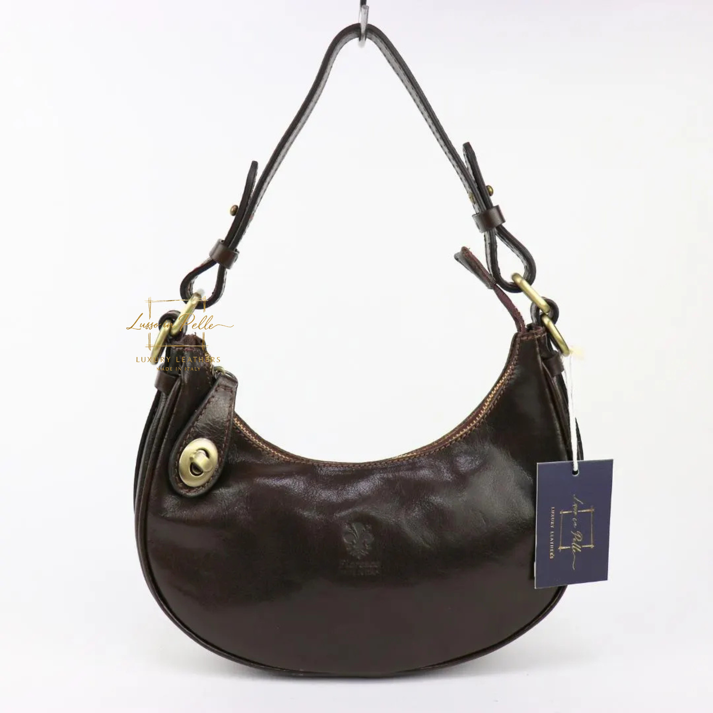 Florence Leather Shoulder/Crossbody Bag with Detachable and Adjustable Straps