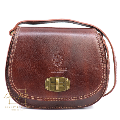 Cora Vintage Small Leather Crossbody Bag