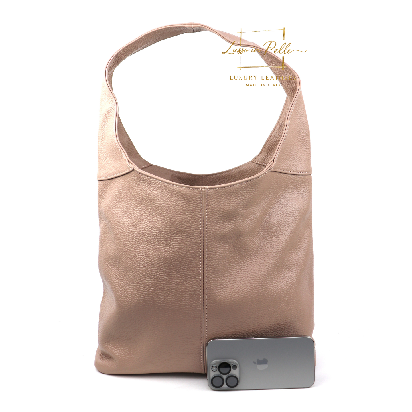 Cali Genuine Leather Hobo Bag Everyday Practical Leather Tote Bag