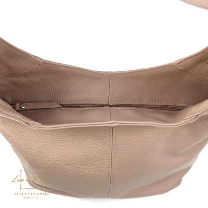 Cali Genuine Leather Hobo Bag Everyday Practical Leather Tote Bag
