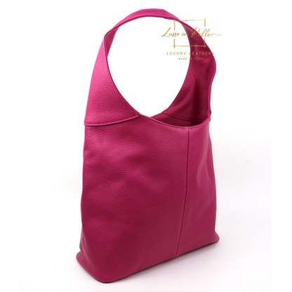Cali Genuine Leather Hobo Bag Everyday Practical Leather Tote Bag