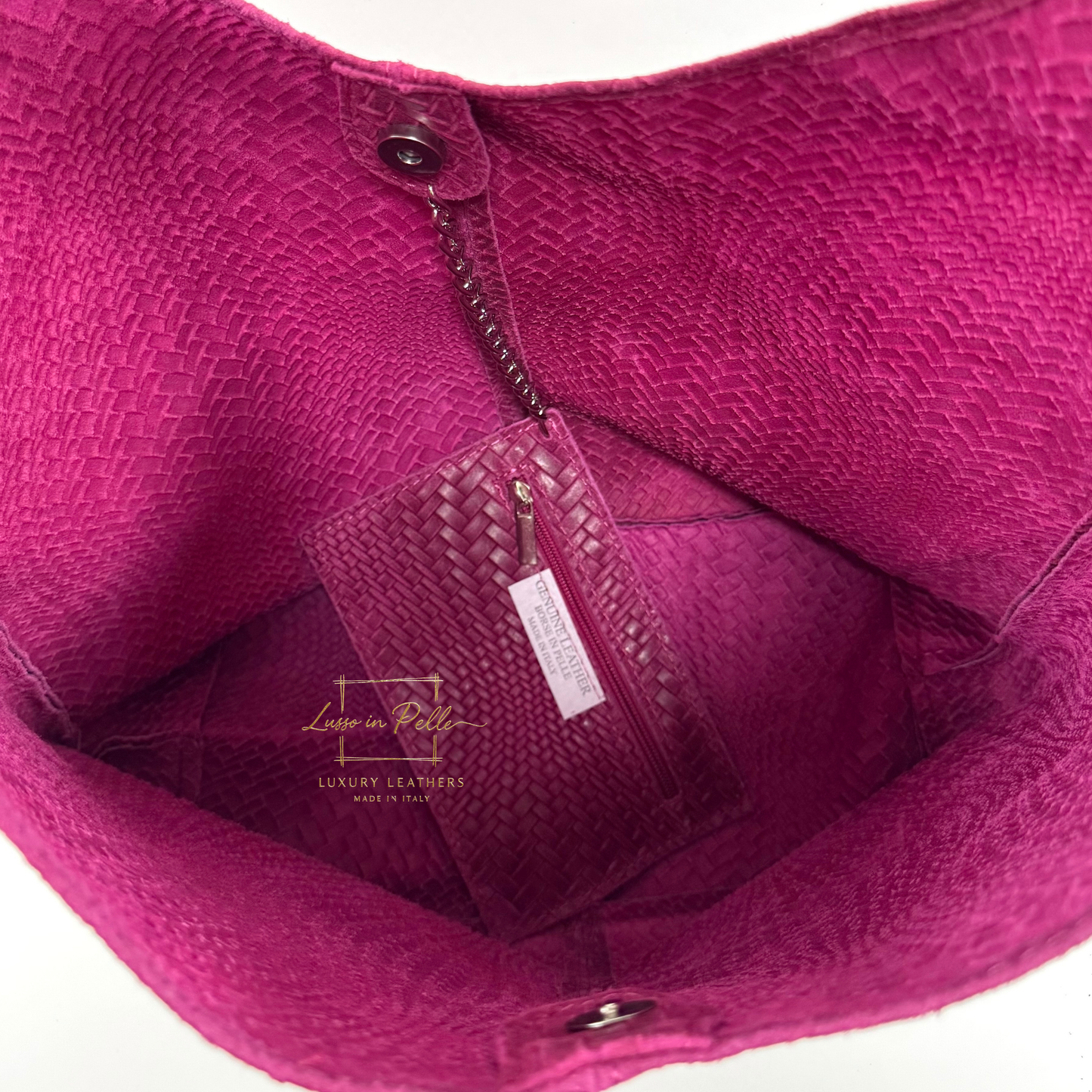 Aurora Quilted Suede Hobo Bag