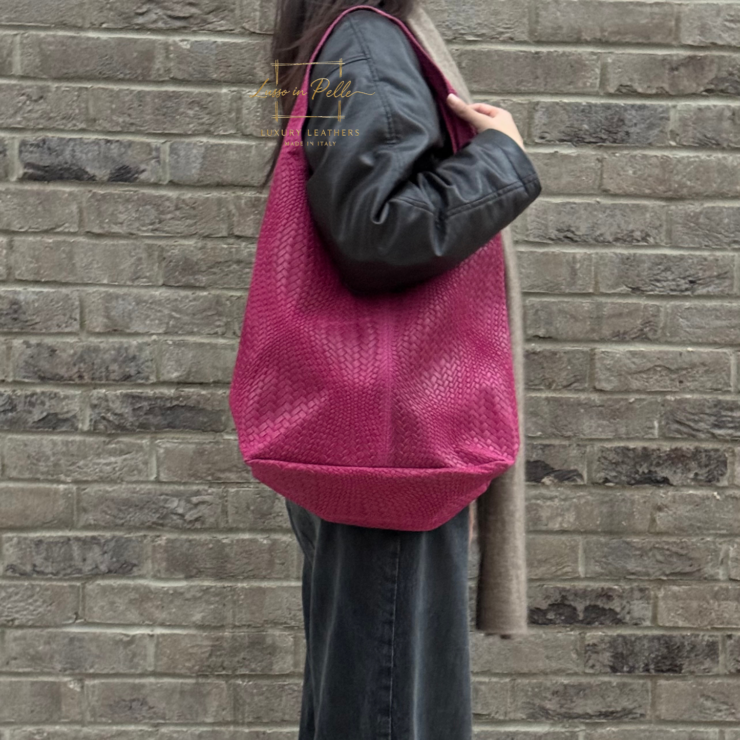 Aurora Quilted Suede Hobo Bag