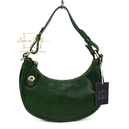 Florence Leather Shoulder/Crossbody Bag with Detachable and Adjustable Straps