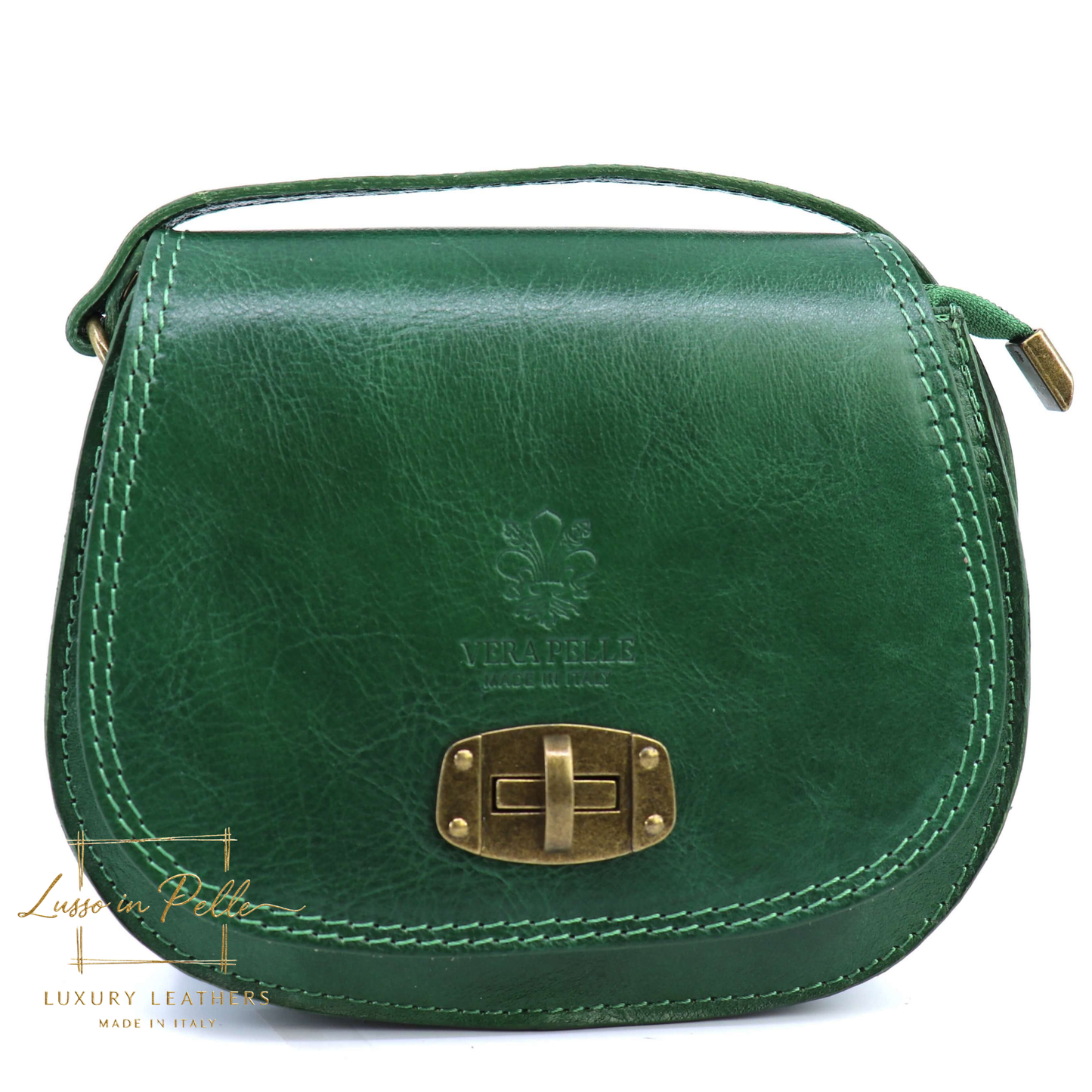 Cora Vintage Small Leather Crossbody Bag