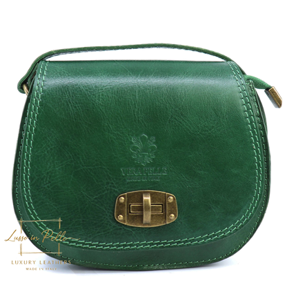 Cora Vintage Small Leather Crossbody Bag