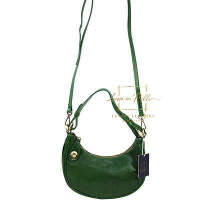 Florence Leather Shoulder/Crossbody Bag with Detachable and Adjustable Straps