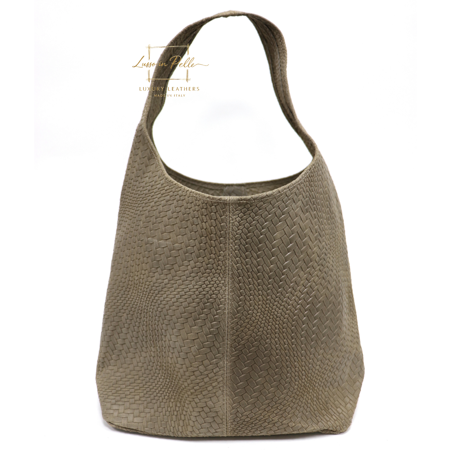 Aurora Quilted Suede Hobo Bag