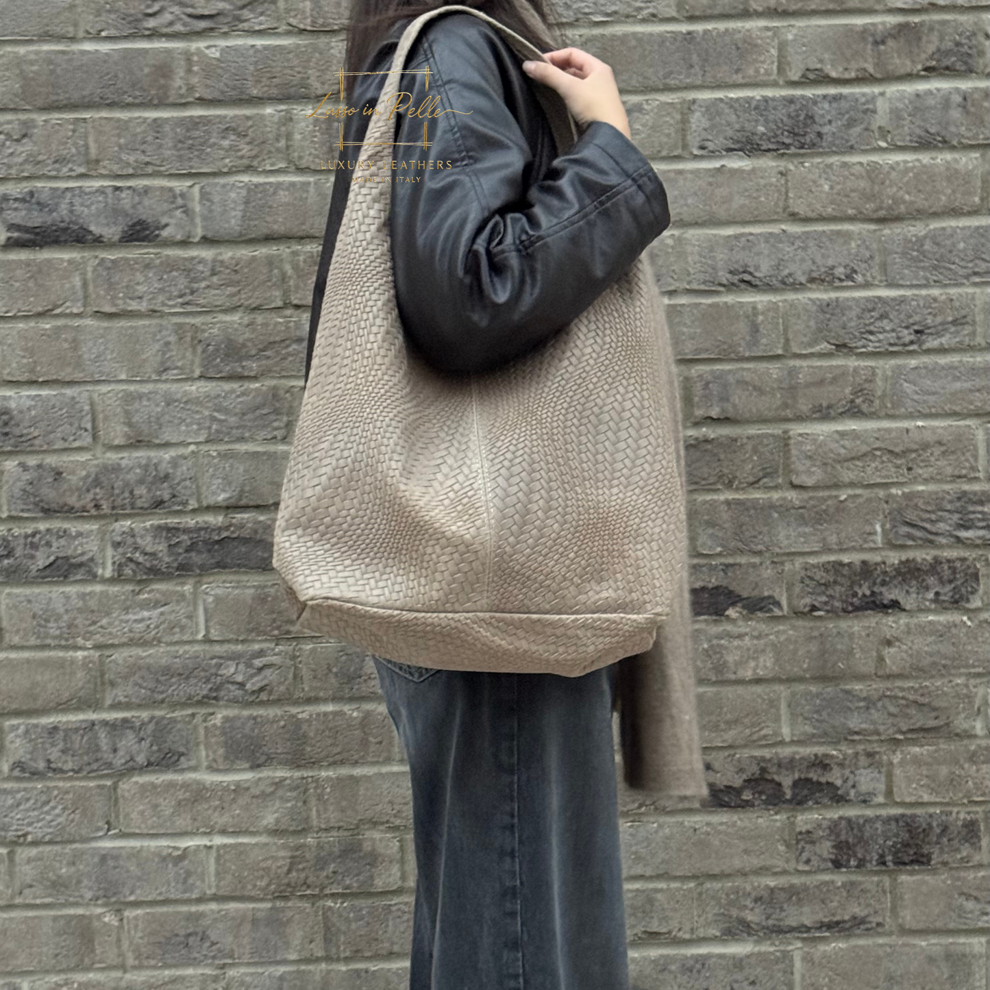 Aurora Quilted Suede Hobo Bag