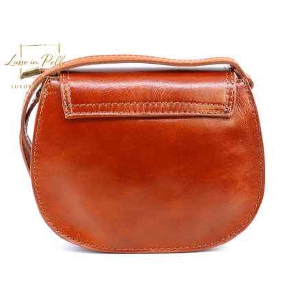 Cora Vintage Small Leather Crossbody Bag