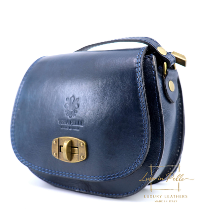 Cora Vintage Small Leather Crossbody Bag