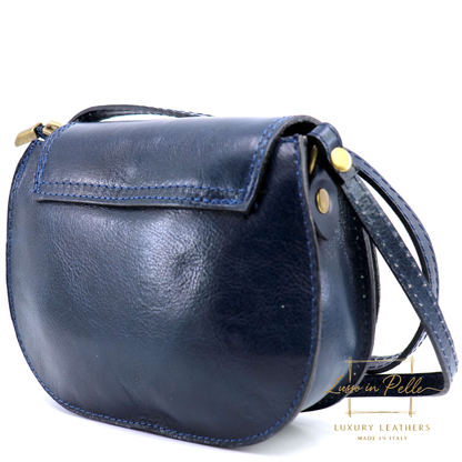 Cora Vintage Small Leather Crossbody Bag