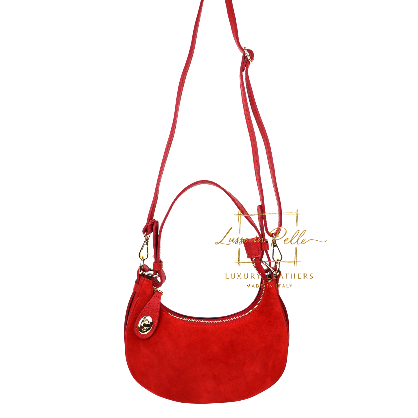 Small Half Moon Shoulder/ Crossbody Bag