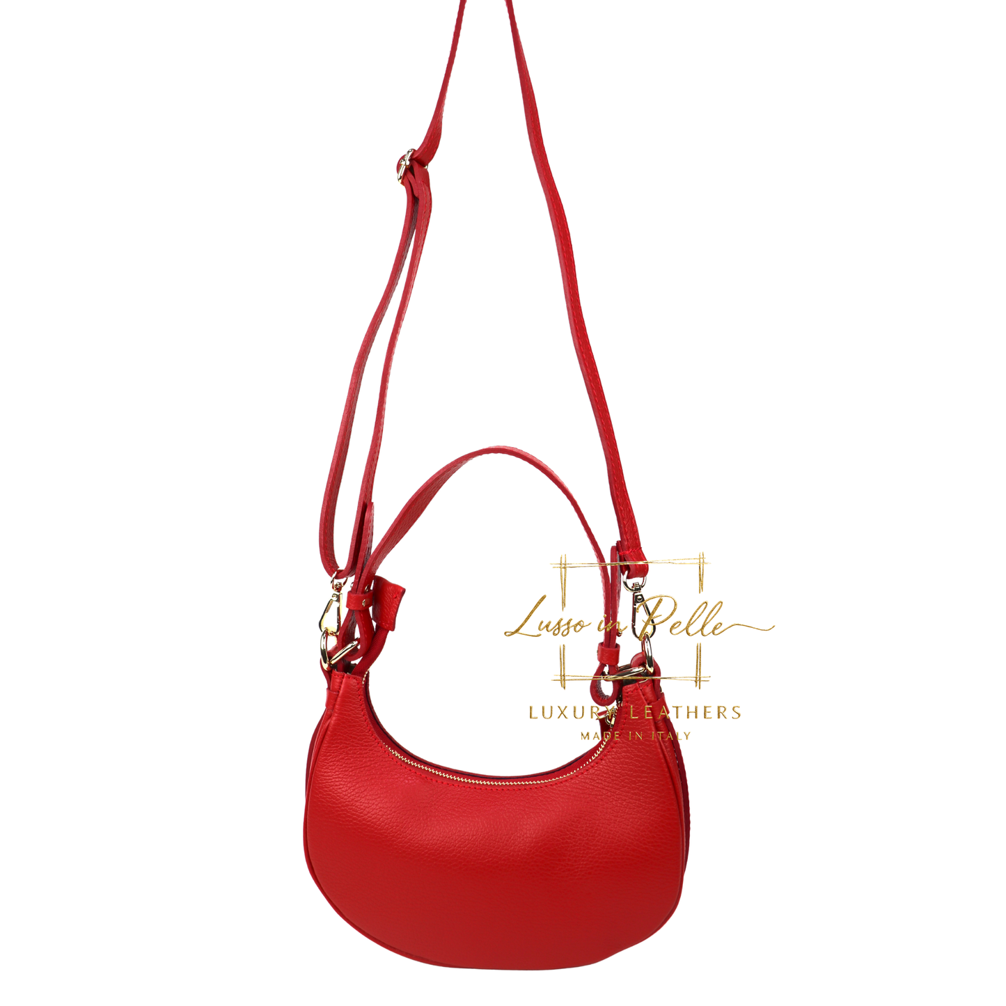 Small Half Moon Shoulder/ Crossbody Bag