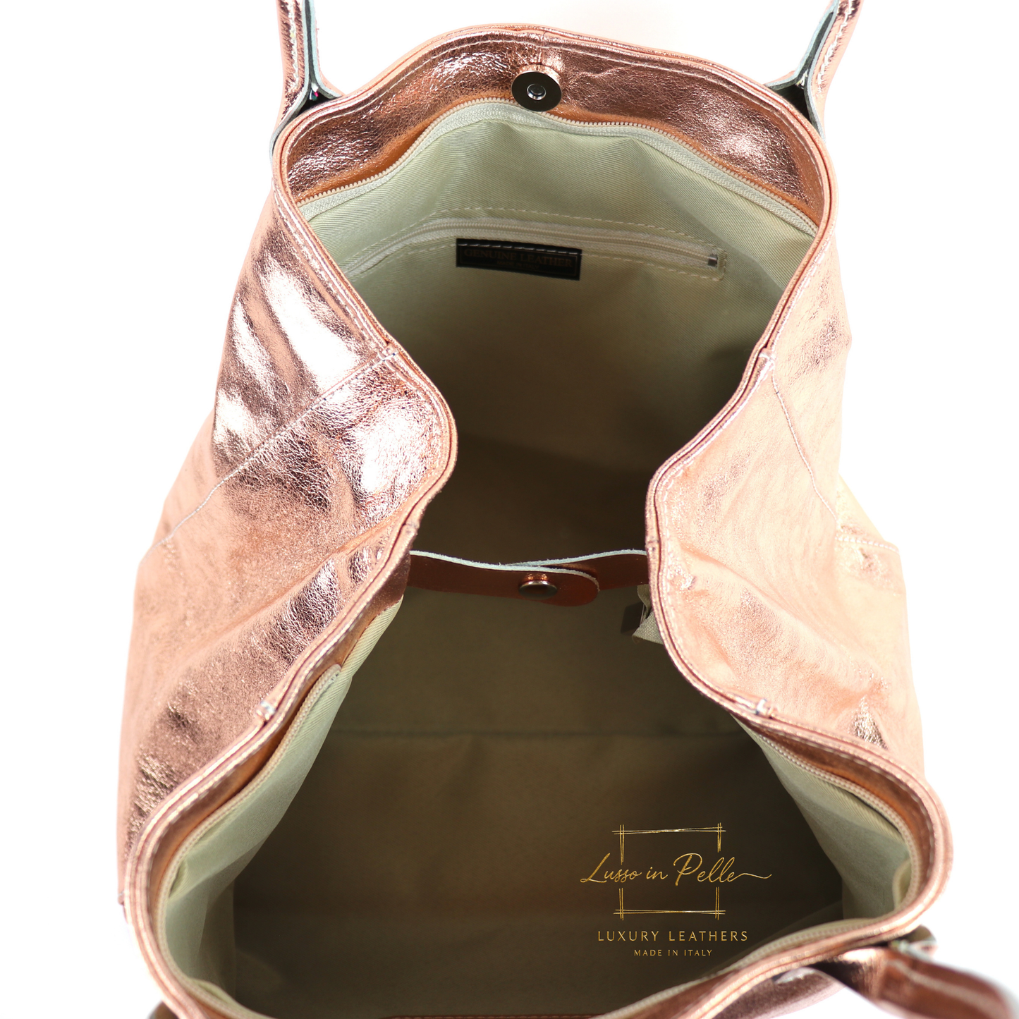 Suede Snake Print Two Style Large Shopper Bag