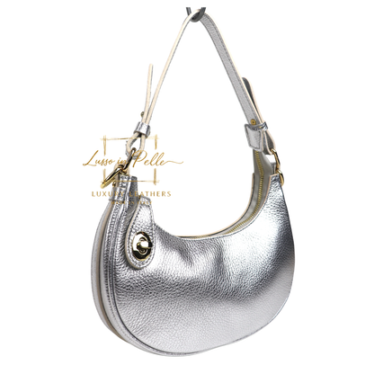 Small Half Moon Shoulder/ Crossbody Bag