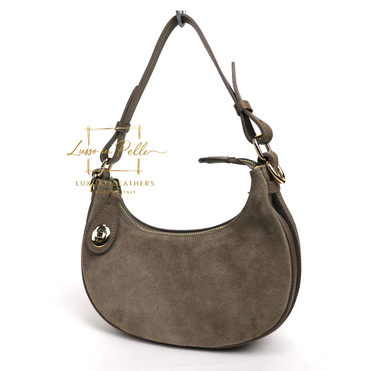 Small Half Moon Shoulder/ Crossbody Bag