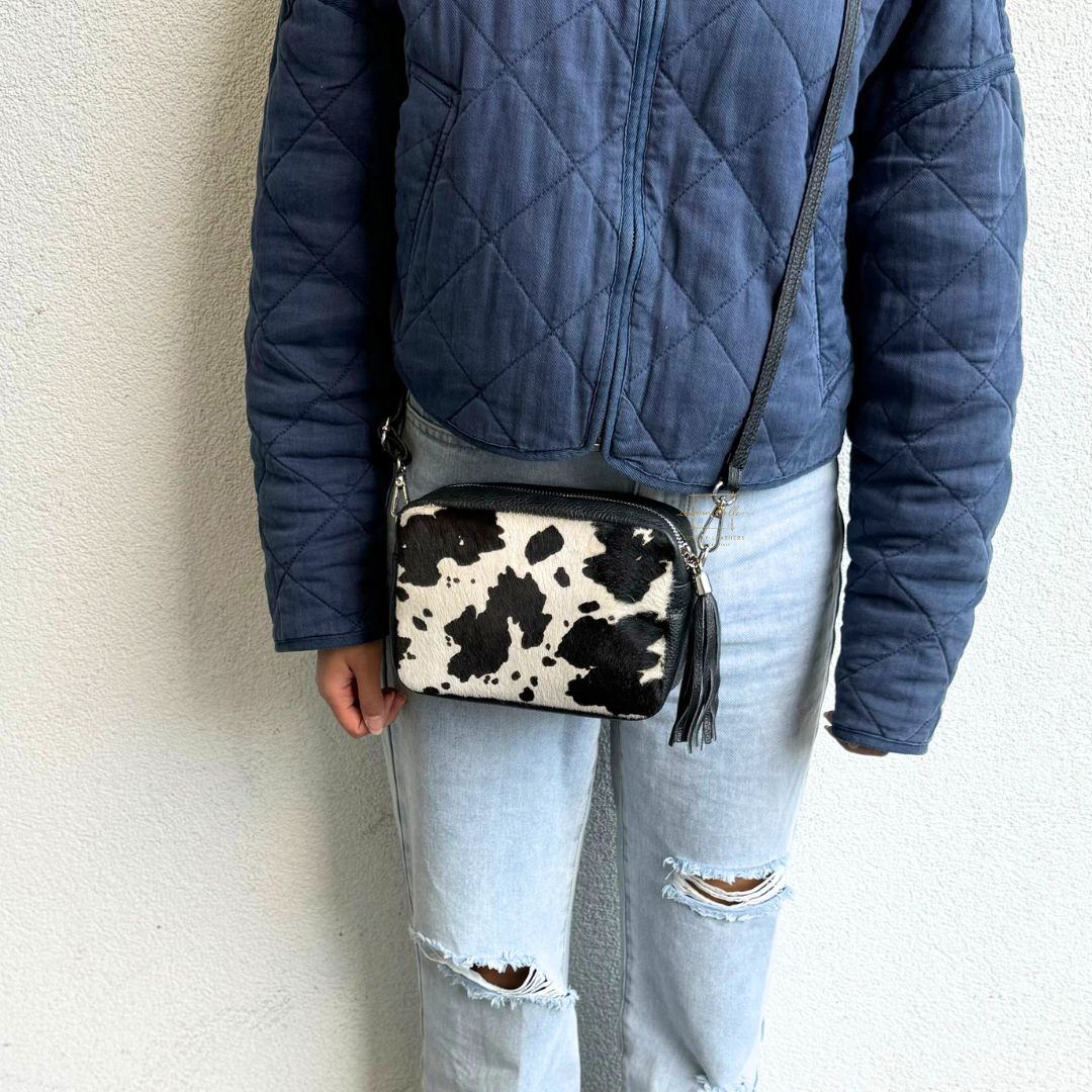 Genuine Leather Bag From Lussoinpelle made in Italy - Durable Bag - Cow Bag