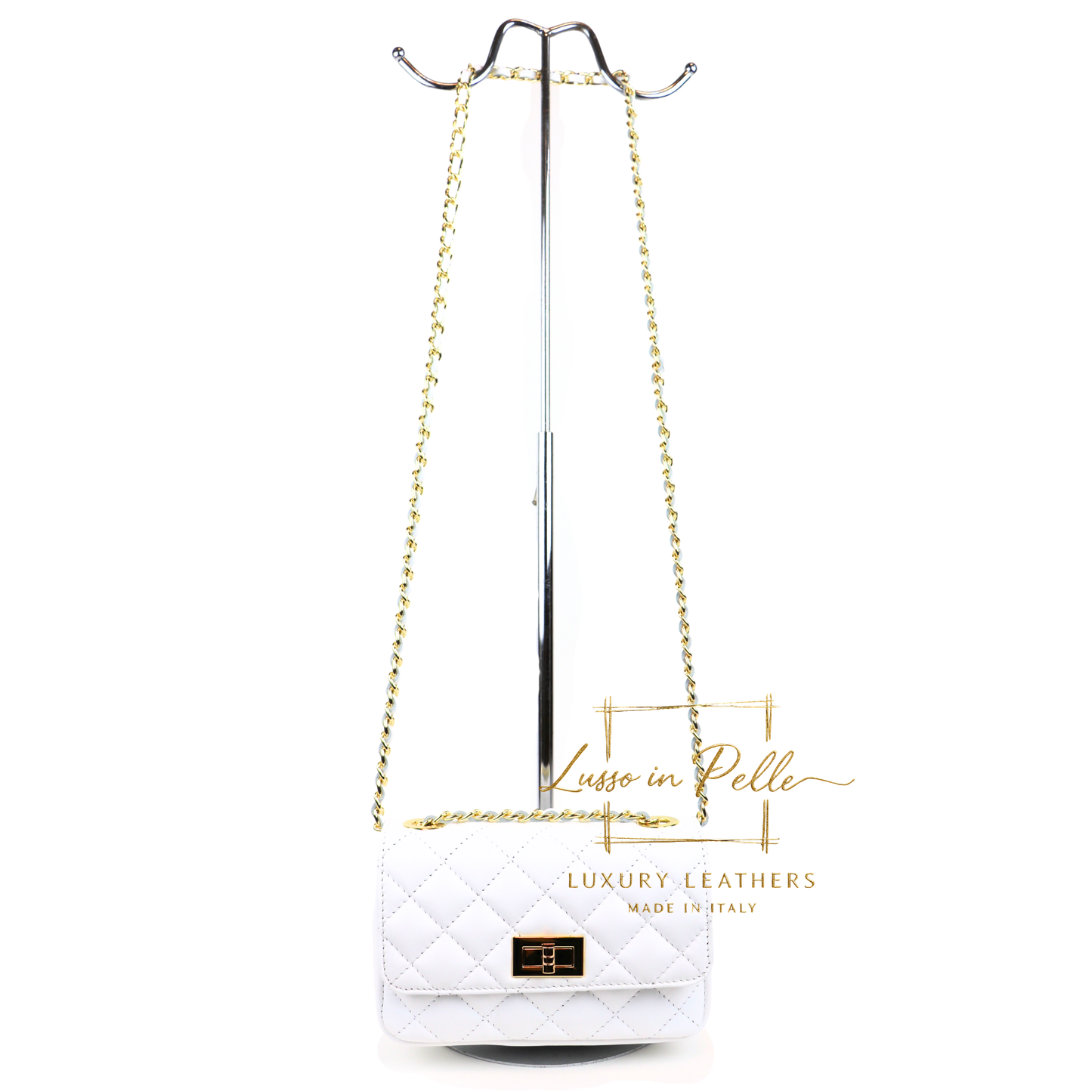 Small Quilted Italian Leather Handbag (Copy)